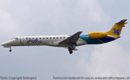 Embraer ERJ 145 coming down