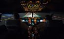 Airbus A340-500 cockpit