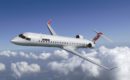 Bombardier CRJ 900 flying