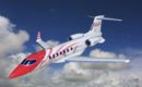 Bombardier Learjet 85 flight