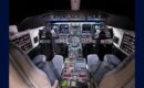 Bombardier Learjet 40XR cockpit flight deck