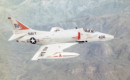 A U.S. Navy Douglas A 4E Skyhawk from Attack Squadron VA 164.