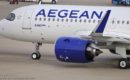 Aegean Airbus A320neo closeup