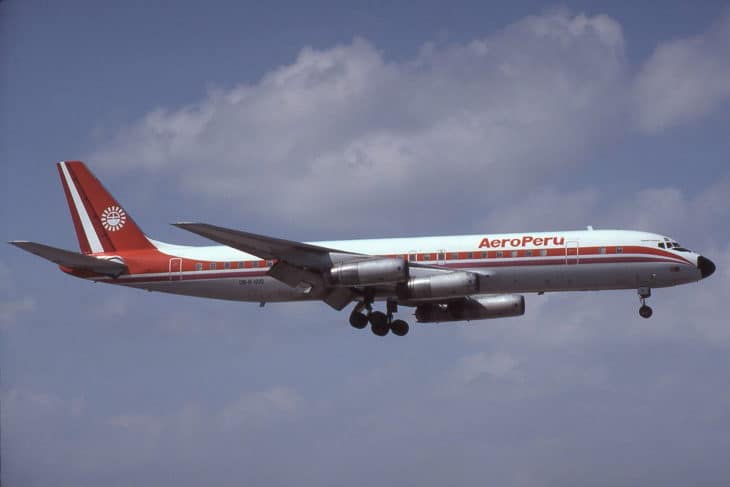 Aero Peru Douglas DC 8 62