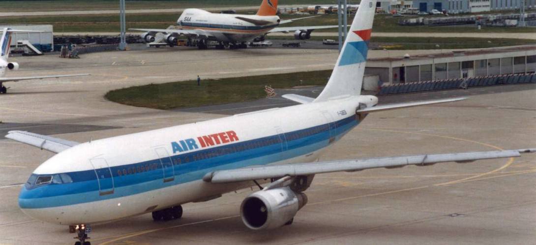 Air Inter Airbus A300B2 1C Paris France 1986