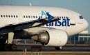 Air Transat Airbus A310 300 Engine Closeup