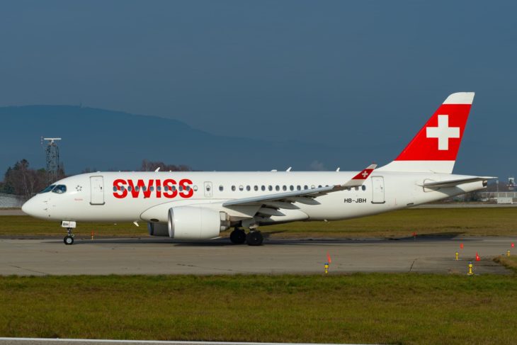 Airbus A220-100 Swiss