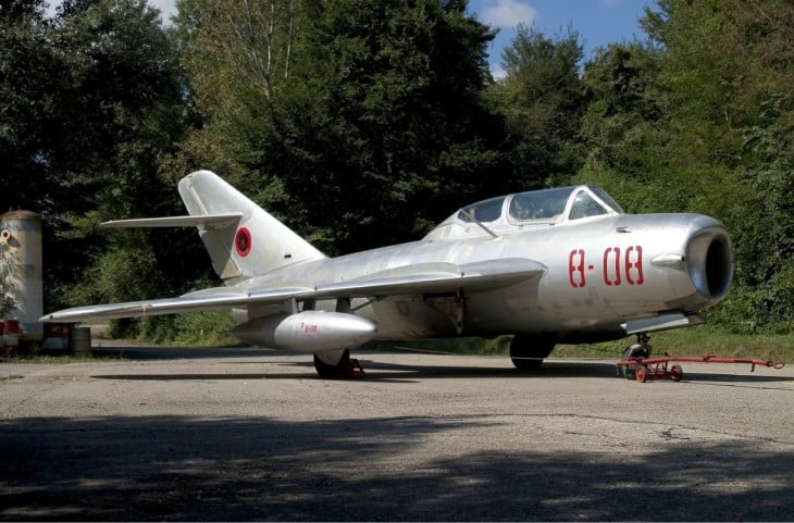 Albanian Air Force Shenyang FT 5 export version of Chengdu JJ 5