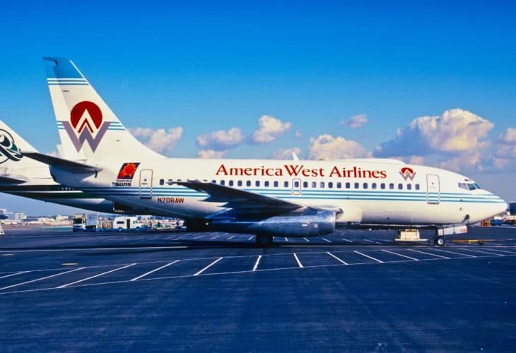 America West Boeing 737 100
