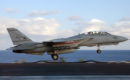 An F 14B Tomcat assigned to the Swordsmen of Fighter Squadron Three Two VF 32
