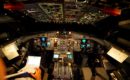 ATR 72-500 Flight Deck at night in flight