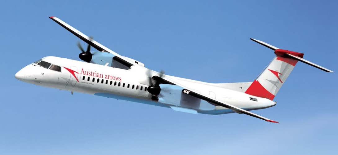 Bombardier Q400 austrian airways