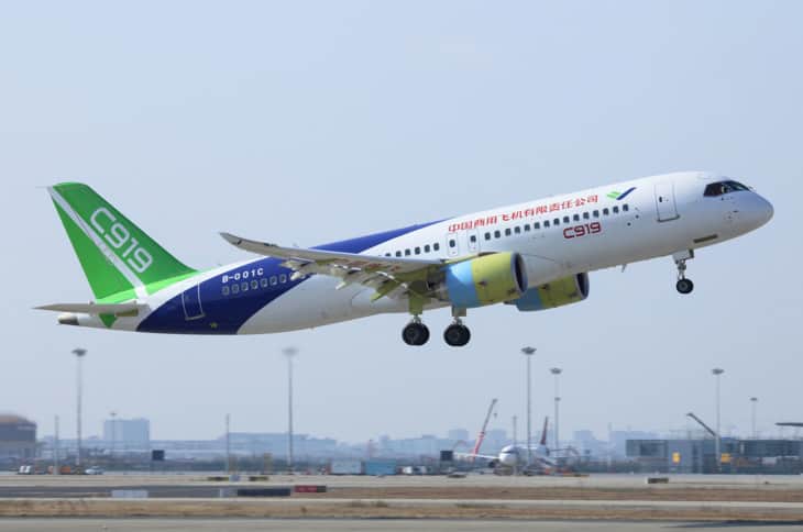 C919 COMAC Commercial Aircraft Corporation Of China