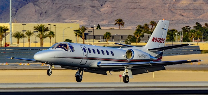 Cessna 560 Citation Encore.