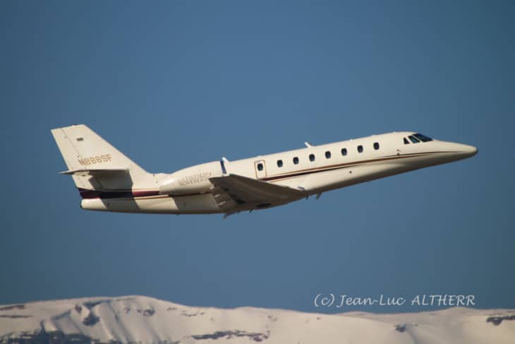 Cessna 680 Citation Sovereign N888SF