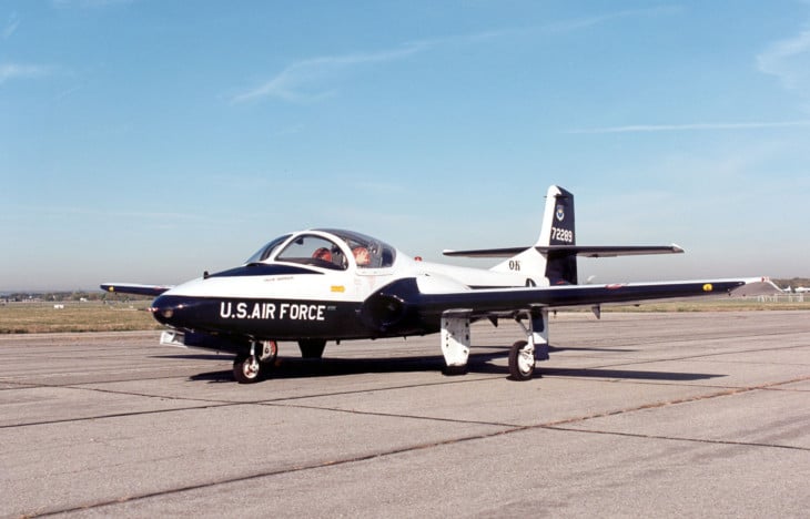 Cessna T 37B Tweety Bird at the National Museum of the United States Air Force