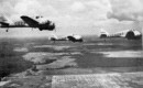 Curtiss AT 9 Jeeps Three Ship Formation. 1943