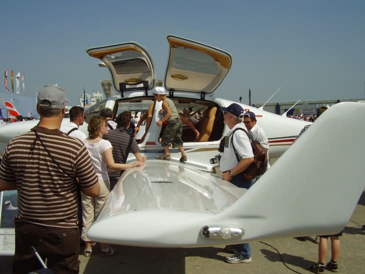 Diamond DA50 at ILA 2008 .