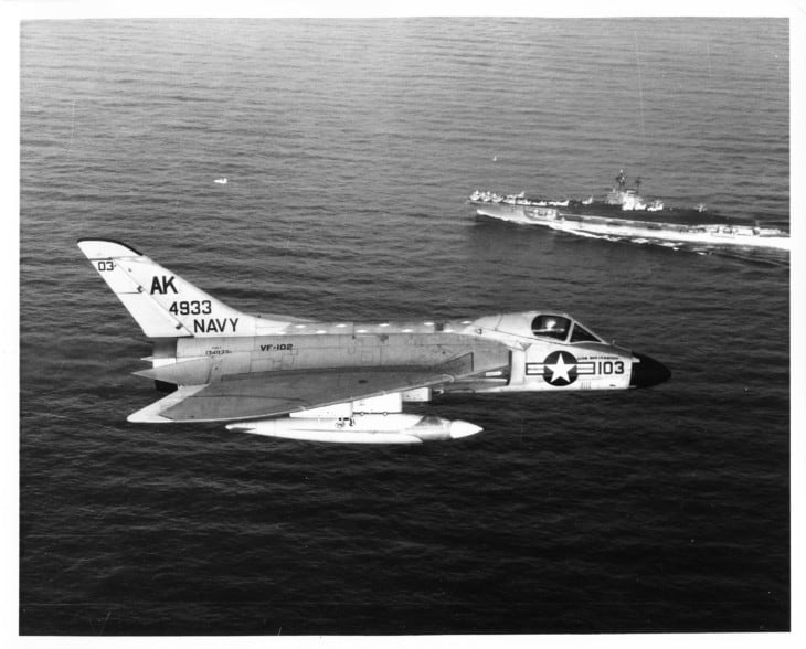 Douglas F4D 1 Skyray of VF 102 Diamondbacks