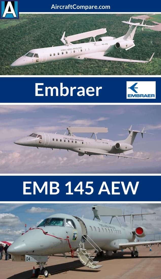 Embraer emb 145 aew Pinterest