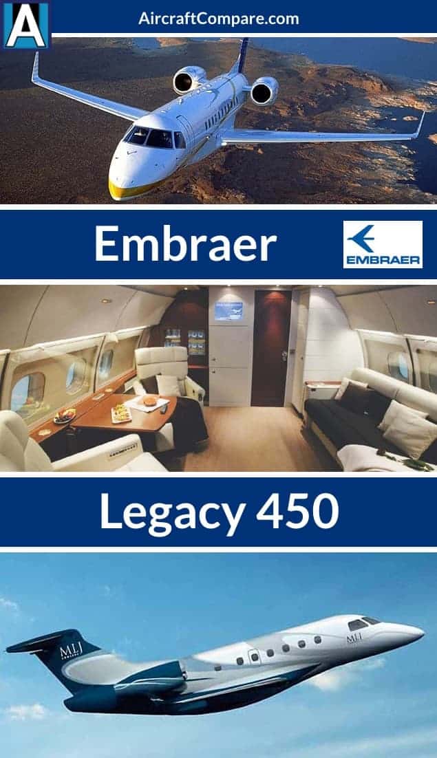 Embraer legacy 450 Pinterest