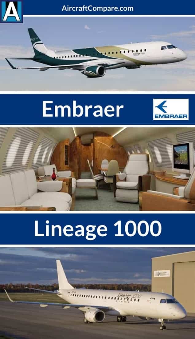 Embraer lineage 1000 Pinterest