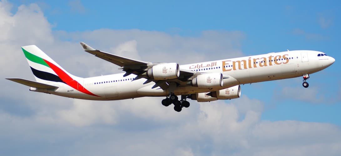 Emirates Airbus A340 500