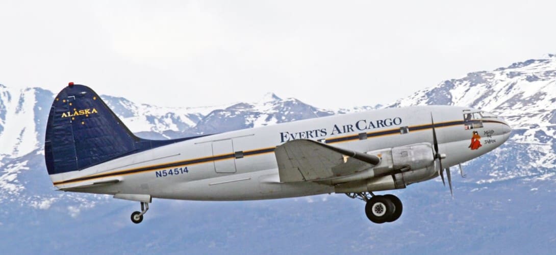 Everts Air Cargo Curtiss C 46D