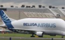 F GSTB Airbus A300 600ST departing Chester.