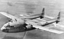 Fairchild C 119 in flight.