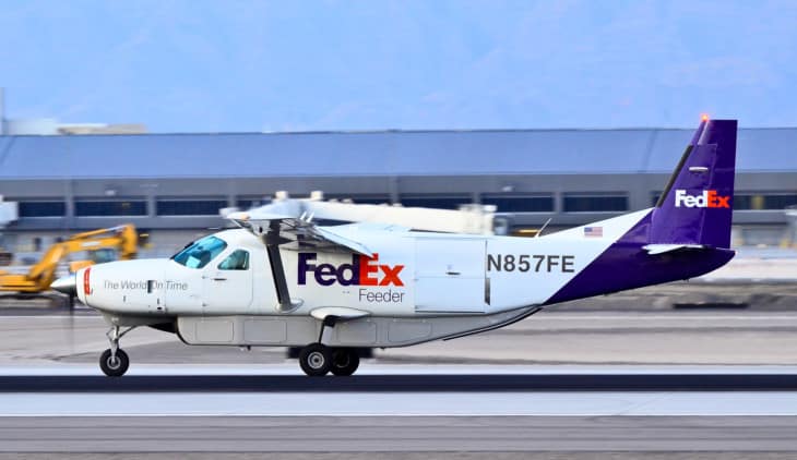 FedEx Feeder Cessna 208B Super Cargomaster N857FE