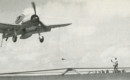 Grumman F6F Hellcat landing on a Aircraft Carrier