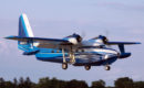 Grumman HU 16B Albatross approaching.