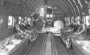 Interior view of a Douglas C 47 Skytrain