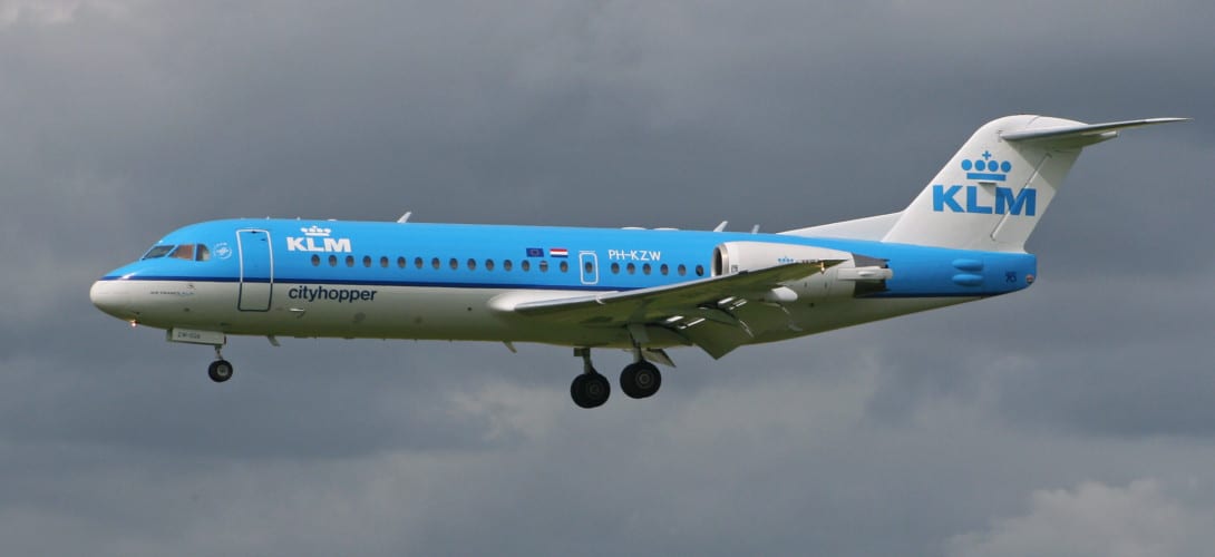 KLM Cityhopper Fokker 70 ‘PH KZW