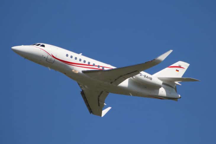 MHS Aviation Dassault Falcon 2000LX D BAHB