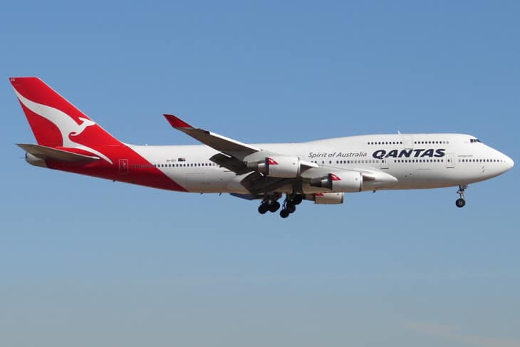QANTAS Boeing 747 400ER VH OEG