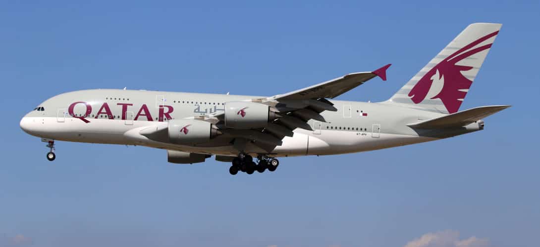 Qatar Airways Airbus A380 861