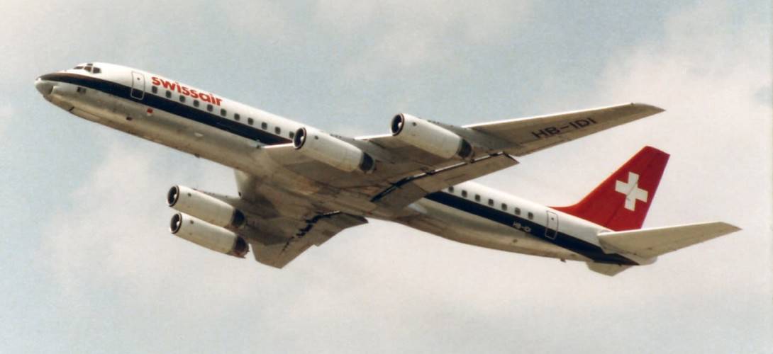 Swissair McDonnell Douglas DC 8 62