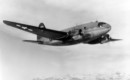 The Curtis C 46 Commando in flight.