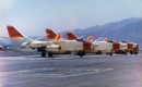 U.S. Navy Douglas A 3 Skywarrior aircrafts.