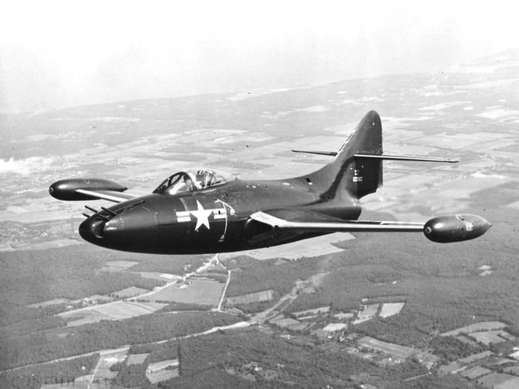 U.S. Navy Grumman F9F 3 Panther operated by the Naval Air Test Center