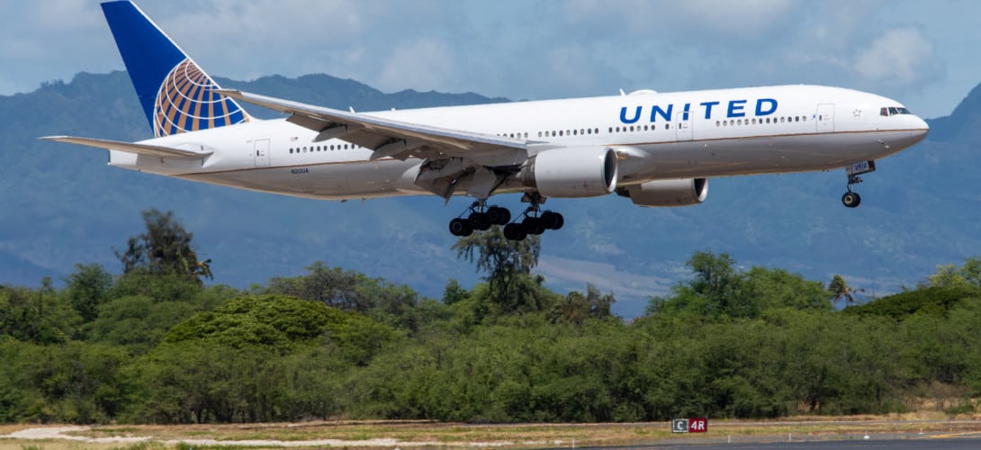 United Airlines Boeing 777 200ER