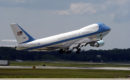 US Navy Air Force One taking off