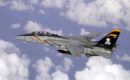 US Navy F 14 Tomcat assigned to VF 103 .